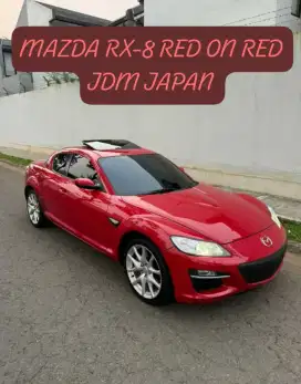 Cash Termurah Mazda Rx8 Facelift LastGen2 Red Pajak Panjang JDM Rx-8