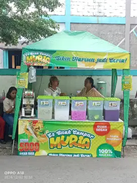 Sales Penjaga Es Kobok Buah Campur