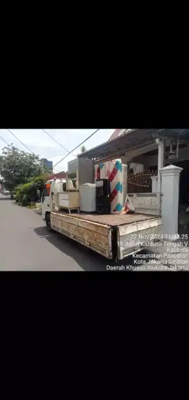 Jasa pindahan antar barang Sejabodetabek