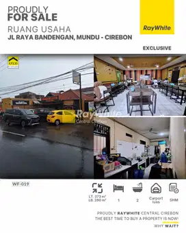 Dijual Ruang Usaha Bandengan - Mundu