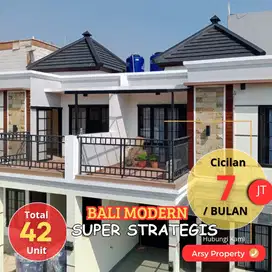 Rumah Cantik Gaya Bali Modern At Radar Auri Cimanggis Depok