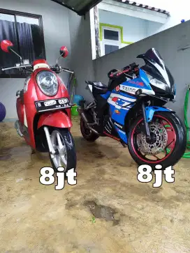 Dijual Scoopy dan CBR 2015