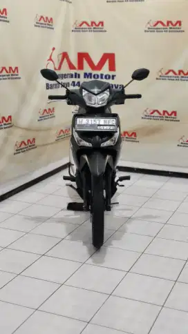 Km 9 Ribu Honda New Supra x 125 F1 tahun 2023 hitam doff