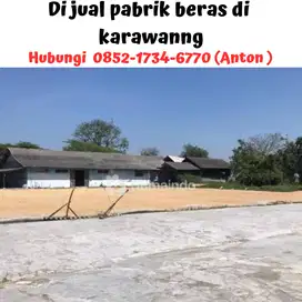 Di jual pabrik beras di karawang