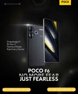 POCO F6 Series Garansi Resmi