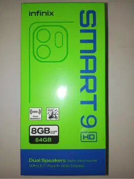 Infinix Smart 9 HD 4/64 BNIB NO REPACK NEW SEGEL ORI GARANSI RESMI