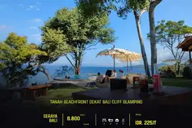 DIJUAL TANAH BEACHFRONT DEKAT AMED BALI