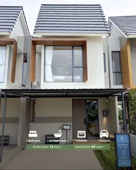 Rumah Cluster Elaia by CitraGarden Serpong - type Harmony di Tangerang