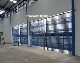 Terima pasang service pintu harmonika / silang silang | tigadarateknik