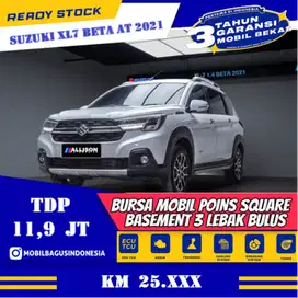 [Dp 11,9 Jt] Suzuki XL7 1.5 BETA Wagon AT 2021 Putih Dp 11,9 Jt