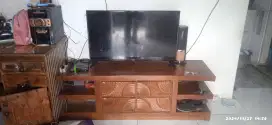 Meja Tv/ buffet tv kayu jati minimalis