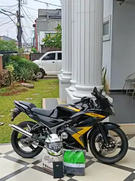 Kawasaki ninja rr 150 2014 km 8 rb gress