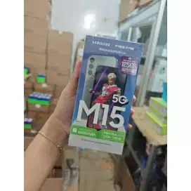 Samsung M15 6/128 5G Murmer Garansi Resmi