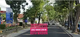 DIJUAL Tanah Istimewaa, tengah KOTA MADIUN Panjaitan, Hrg bawah NJOP