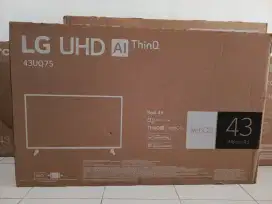 Smart TV LG 43 inchi 4K UHD Digital Netflix YouTube Baru garansi