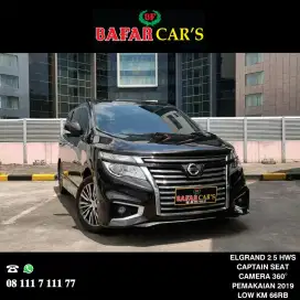 Nissan Elgrand Hws 2019 Last Edition Low Km Rendah Termurah Siap Pakai