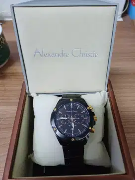 Jam Alexander Christie hitam