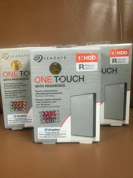 Hardisk ORI NEW SEAGATE ONE TOUCH 1TB EKSTERNAL HDD GARANSI RESMI