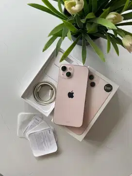 iPhone 13 128GB Pink Resmi iBox BH 99% Garansi On 08/2025