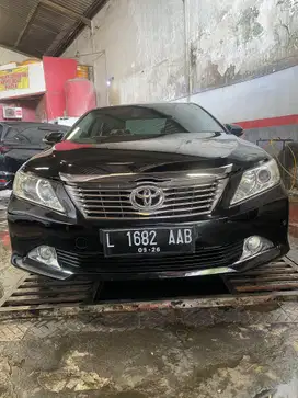 New Camry V 2.5 hitam 2013 kilometer 50.000. record Astra tangan 1 L