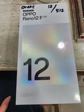 Reno 12F 5G 12/512 baru