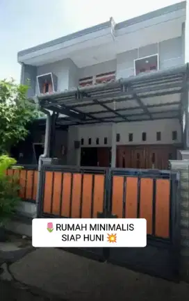 Kontrakan Minimalis 2 Lantai siap Huni