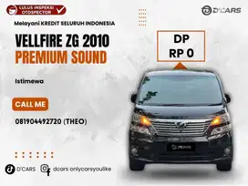 [DP:RP0] VELLFIRE ZG 2010 PREMIUM SOUND ORIGINAL