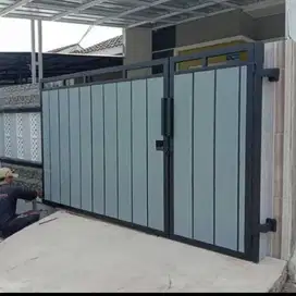 pagar rumah bahan grc besi holo galvanis anti karat