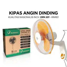 KIPAS DINDING RINREI 16 INCH BAGUS MURAH NEW