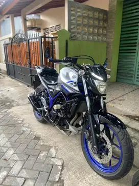 Yamaha MT-25 asli silver 2016