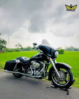 Harley davidson street glide istimewa siap gas murah