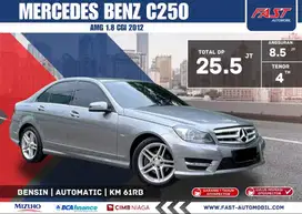 DP 25JT MERCEDES BENZ C250 AMG 2012 CGi LOW KM.61RB & PJK PJG #F5ST