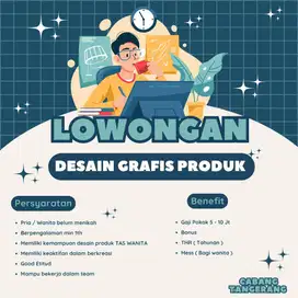 DESAIN GRAFIS PRODUK TAS PRIA WANITA BELUM MENIKAH