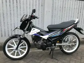 Suzuki satria fu 150 full variasi tahun 2014 akhir