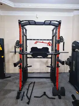 Smith machine multy gym trainer komersial fitness import