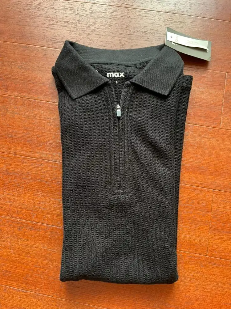 Poloshirt pria Max new original with tag slimfit - S