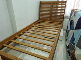 Tempat Tidur Dipan Kayu Asli Antik Murah