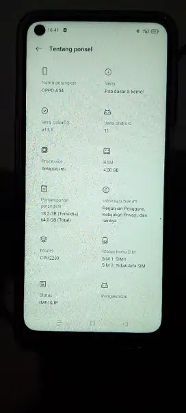 Jual hp Oppo A54