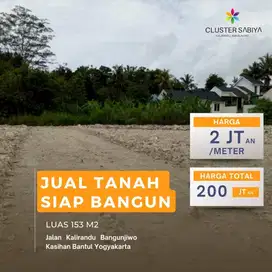 Tanah Murah Bantul Samping SMK Muh Bangunjiwo