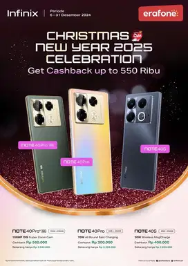 INFINIX CASHBACK UP TO 500k