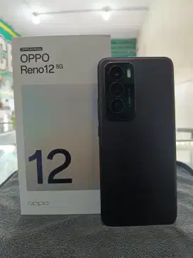 OPPO Reno 12 5G. 12/256. Second, Mulus, Lengkap Segel Pastinya.