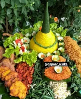 Tumpeng Ayam bakar madu Lezat pas Buat acara