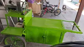 Gerobak es tebu, siap dipakai untuk jualan!!