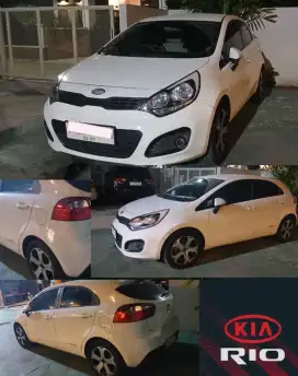 Jual cepat Kia Rio 2013 MT warna putih