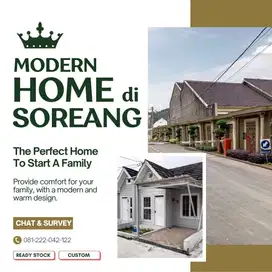 Perumahan baru di soreang bandung miliki rumah konsep eropa sekarang