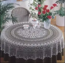 Taplak Meja Rajut Handmade