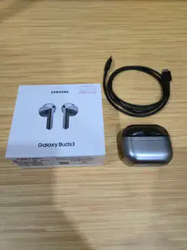 SAMSUNG GALAXY BUDS3 SILVER GARANSI RESMI SAMSUNG INDONESIA 8 BULAN