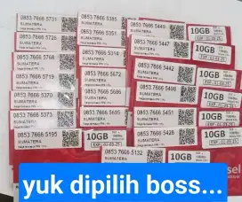 mari dipilih boss nomor cantik telkomselnya