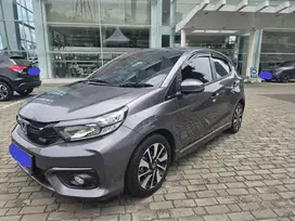 Honda Brio RS 1.2 CVT tahun 2022 KM 25000 Abu Abu Metalik