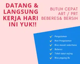 Lowongan ART langsung kerja Via yayasan OIU